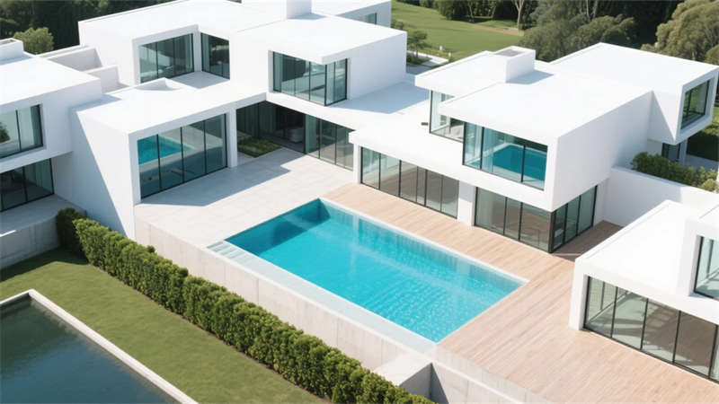 無界光影，靜謐幾何——合肥2000平民宿裝修設計效果圖