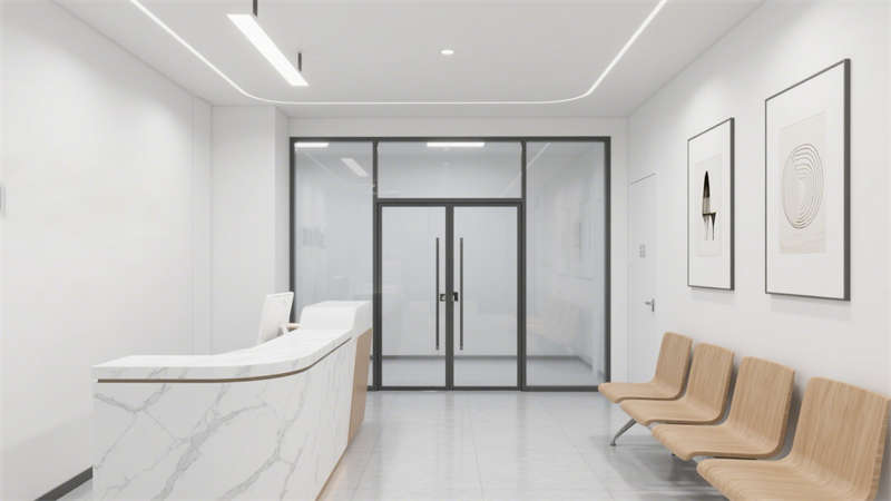 合肥醫院設計：口腔診療空間方案，簡約化專業氛圍