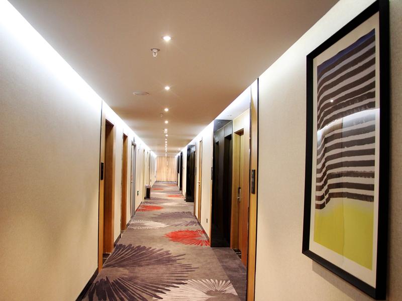 六安酒店裝修設(shè)計實景欣賞：尚客優(yōu)酒店六安店